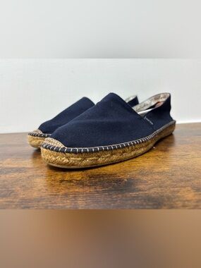 VISCATA Barcelona Navy Blue Tan Espadrilles Women’s Size 14 (45)